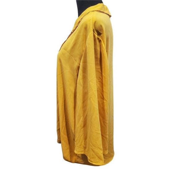 Alfani Gold Blouse   - Picture 3 of 9